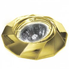 Точечный светильник с плафонами золотого цвета Escada 221024