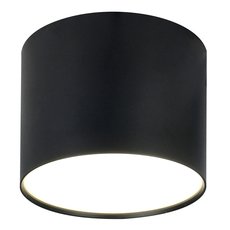 Точечный светильник с арматурой чёрного цвета, металлическими плафонами Escada 20004SMU/01LED SBK