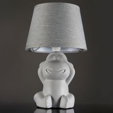 Настольная лампа с текстильными плафонами Escada 10176/T Grey