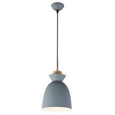 Светильник с металлическими плафонами серого цвета Escada 1107/1S