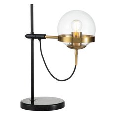 Настольная лампа с стеклянными плафонами прозрачного цвета Indigo V000109