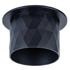 Точечный светильник с арматурой чёрного цвета, металлическими плафонами Arte Lamp A5562PL-1BK