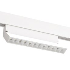 Шинная система с арматурой белого цвета, металлическими плафонами Arte Lamp A4696PL-1WH