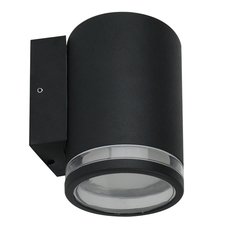 Светильник для уличного освещения с арматурой чёрного цвета, плафонами чёрного цвета Arte Lamp A1910AL-1BK