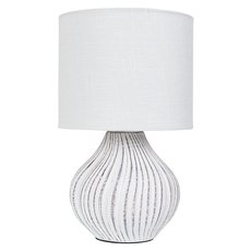 Настольная лампа с арматурой белого цвета, плафонами белого цвета Arte Lamp A5034LT-1WH