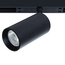 Шинная система с арматурой чёрного цвета, металлическими плафонами Arte Lamp A7282PL-1BK