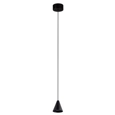 Светильник с арматурой чёрного цвета, плафонами чёрного цвета Crystal lux CLT 066C70P BL