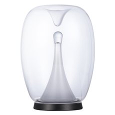 Настольная лампа с стеклянными плафонами прозрачного цвета Divinare 5875/09 TL-15