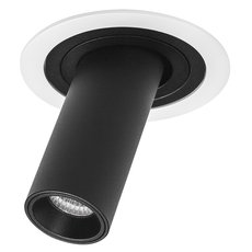 Точечный светильник с металлическими плафонами чёрного цвета Lightstar i616272