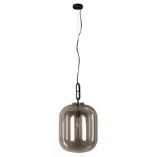 Светильник с арматурой чёрного цвета, плафонами янтарного цвета Loft IT 10195/350 Amber