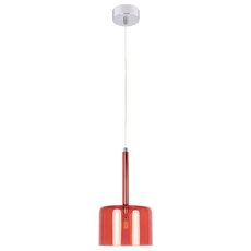 Светильник с арматурой хрома цвета, стеклянными плафонами Loft IT 10232/A Red