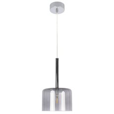 Светильник с арматурой хрома цвета, плафонами тонированного цвета Loft IT 10232/A Smoke