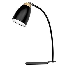 Настольная лампа с арматурой чёрного цвета, плафонами чёрного цвета Loft IT LOFT4402T-BL