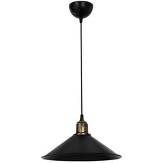Светильник с арматурой чёрного цвета, плафонами чёрного цвета Toplight TL1606H-01BK