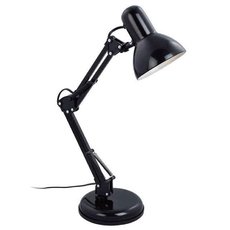 Настольная лампа с металлическими плафонами чёрного цвета Toplight TL1632T-01BK