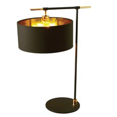 Настольная лампа с арматурой чёрного цвета, плафонами чёрного цвета Elstead Lighting BALANCE-TL-BKPB