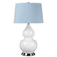 Настольная лампа с абажуром Elstead Lighting ISLA-PN-TL-BLUE