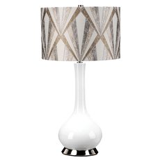 Настольная лампа с арматурой белого цвета, текстильными плафонами Elstead Lighting MILO-PN-TL-VOGSC