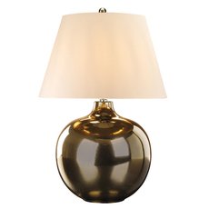 Настольная лампа с арматурой бронзы цвета, текстильными плафонами Elstead Lighting OTTOMAN-TL-IV