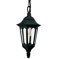 Светильник для уличного освещения с плафонами прозрачного цвета Elstead Lighting PR9-BLACK
