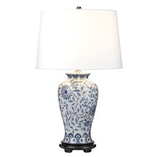 Настольная лампа с текстильными плафонами белого цвета Elstead Lighting DL-YING-TL