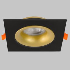 Точечный светильник с арматурой чёрного цвета, металлическими плафонами IMEX IL.0029.0010-BMG