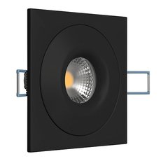 Точечный светильник с плафонами чёрного цвета LEDRON AO1501002 SQ Black