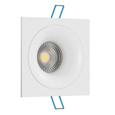 Точечный светильник с арматурой белого цвета, металлическими плафонами LEDRON AO1501091 SQ White