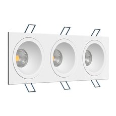 Точечный светильник с металлическими плафонами LEDRON AO1501009 SQ3 White