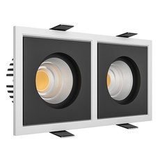 Точечный светильник для подвесные потолков LEDRON BRUTAL SQ2 White-Black