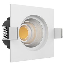 Встраиваемый точечный светильник LEDRON BRUTAL SQ TRIAC White