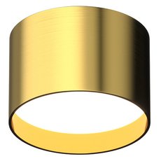 Точечный светильник с металлическими плафонами LEDRON DRUM Brass