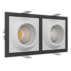 Точечный светильник для подвесные потолков LEDRON GIZA SQ2 Black-White