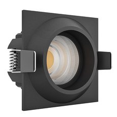 Точечный светильник с арматурой чёрного цвета LEDRON GIZA Black