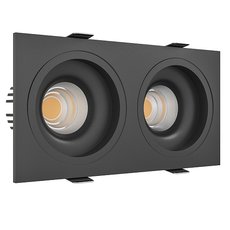 Точечный светильник для подвесные потолков LEDRON LEVEL SQ2 TRIAC Black