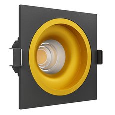 Встраиваемый точечный светильник LEDRON LEVEL SQ TRIAC Black-Gold