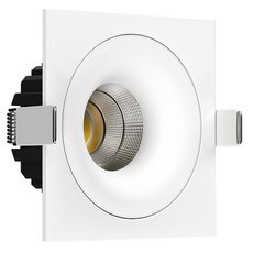 Точечный светильник с плафонами белого цвета LEDRON LOFT SQ TRIAC White