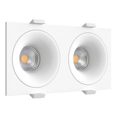 Точечный светильник с металлическими плафонами LEDRON MJ1003 SQ2 White