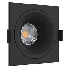 Точечный светильник с металлическими плафонами LEDRON MJ1003 SQ Black