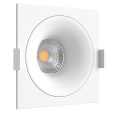 Точечный светильник с металлическими плафонами LEDRON MJ1003 SQ White
