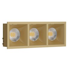 Точечный светильник с металлическими плафонами LEDRON RISE KIT3 White-Gold