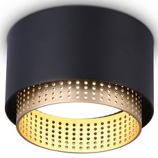 Точечный светильник с арматурой чёрного цвета, плафонами чёрного цвета Ambrella Light TN71275