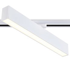 Шинная система с арматурой белого цвета, металлическими плафонами Ambrella Light GL6769
