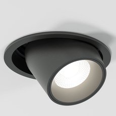 Точечный светильник с арматурой чёрного цвета Elektrostandard 25086/LED 8W 4000K чёрный
