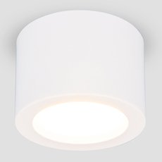 Точечный светильник с арматурой белого цвета Elektrostandard DLR026 6W 3000K белый матовый