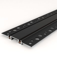 Шинная система Elektrostandard Flat Magnetic Шинопровод встраиваемый (2м) чёрный 85130/00
