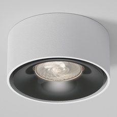Точечный светильник для гипсокарт. потолков Elektrostandard 25095/LED 10W 4000K белый/черный