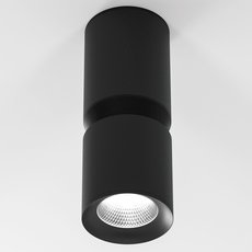 Накладный точечный светильник Elektrostandard 25048/LED 12W 4000К чёрный