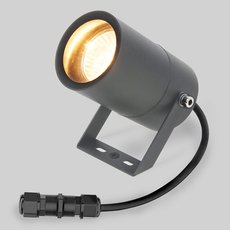 Светильник для уличного освещения с металлическими плафонами Elektrostandard Landscape графит (35146/S)