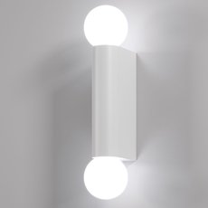 Светильник для ванной комнаты с арматурой белого цвета, плафонами белого цвета Elektrostandard Lily белый (MRL 1029)
